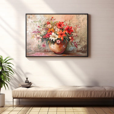 Flowers in Vase Painting